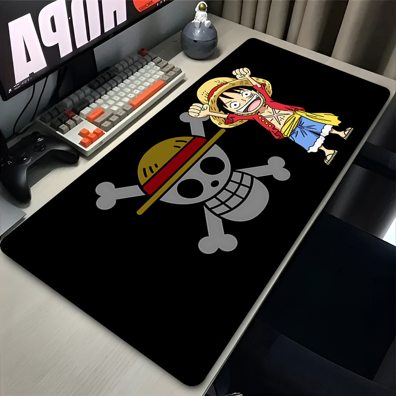 Gaming Accessories For Gaming Laptop - マウスパッドコンピュータラップトップゲーマーキーボードマウスマットアニメワンピースかわいい大型マウスパッド Pc ゲームアクセサリー装飾デスクマット