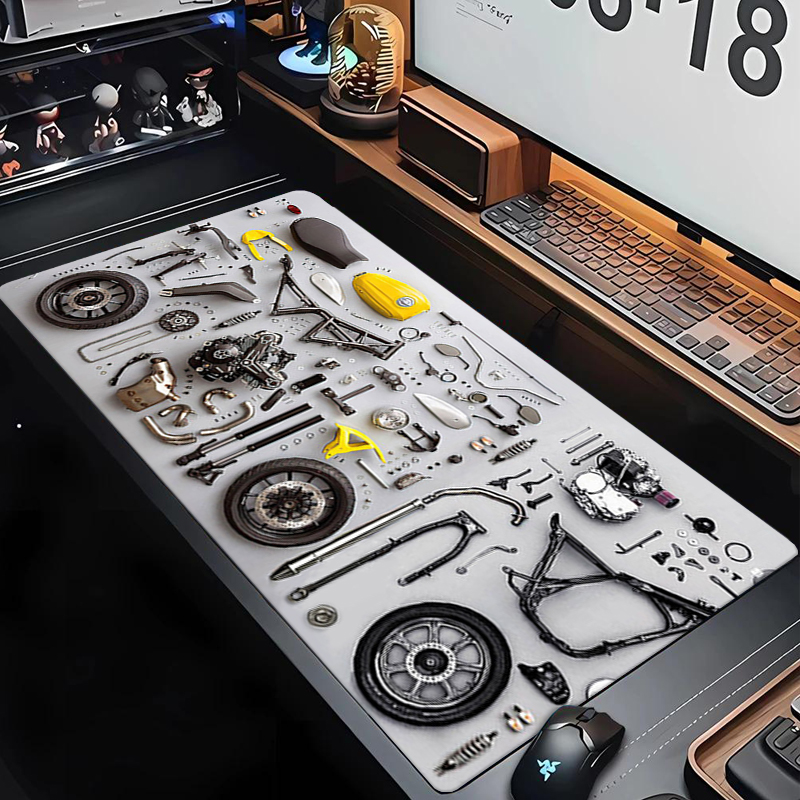 Gaming Accessories For Gaming Laptop - 分解図 ゴム製マウスパッド マウスパッド XXL ゲームアクセサリー オフィス