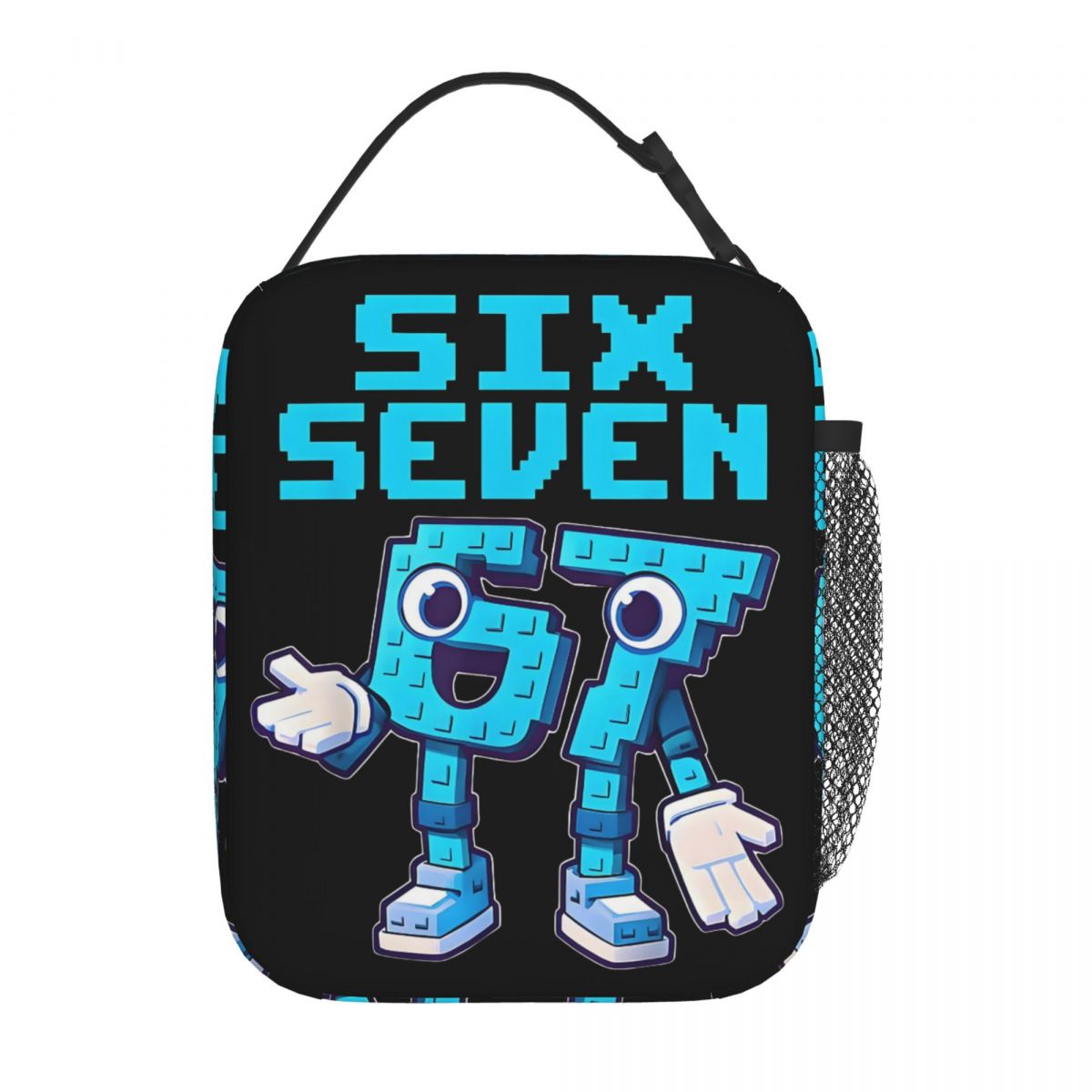 Gaming Accessories Box - カスタム Brainrot Six Seven イタリア製断熱ランチバッグ 女性用