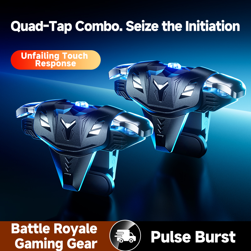 Gaming Accessories Iphone - タブレット携帯電話ゲームボタンバーストパルスボタンマシンは、PUBGモバイル携帯電話の射撃ゲームアクセサリーに適しています。