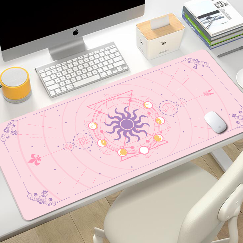 魔法の月の星が付いたゲームマウスパッド,大きいサイズ,紫,か - Gaming Accessories For Gaming Laptop のレビューと価格