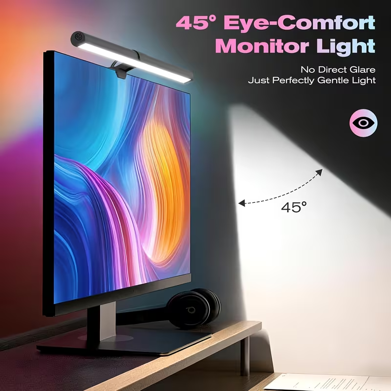 USB給電式LEDモニターライトバー、RGBカラーチェンジ式 - Gaming Accessories Led のレビューと価格