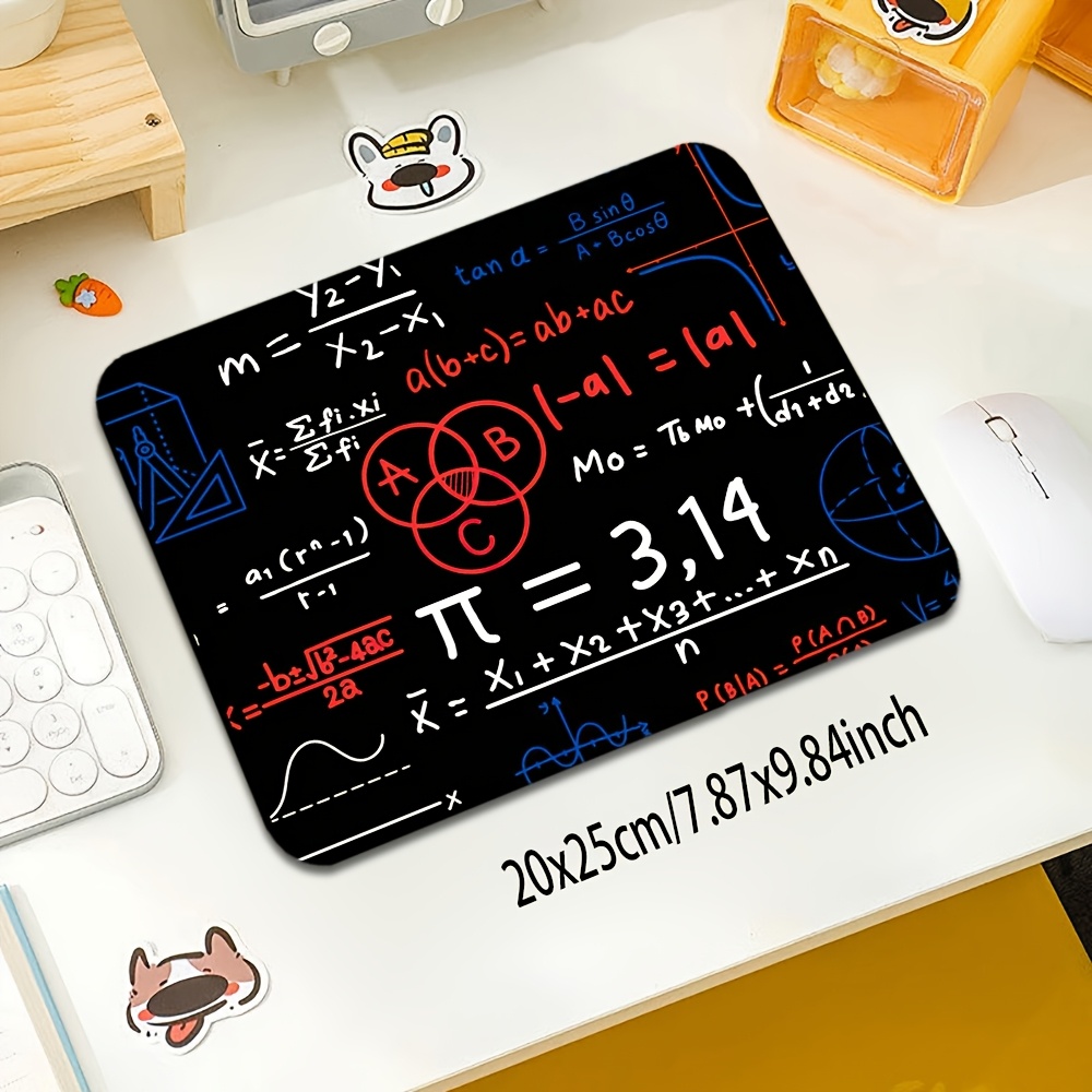 ブランド数学式マウスパッドゴム製滑り止めゲーミングデスクマッ - Gaming Accessories Brands のレビューと価格