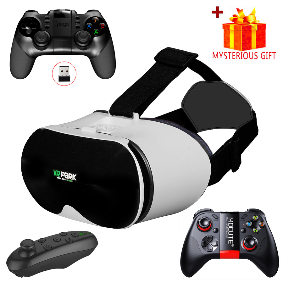 バーチャルリアリティ3D VRグラス スマートフォンヘッドセ - Gaming Accessories Bundle のレビューと価格