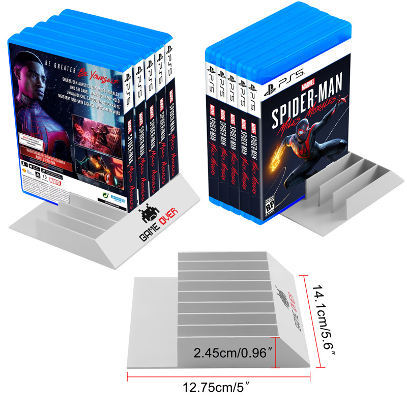 8-in-1 PS5 ゲームカードベースブラケット PS4  - Gaming Accessories Box のレビューと価格