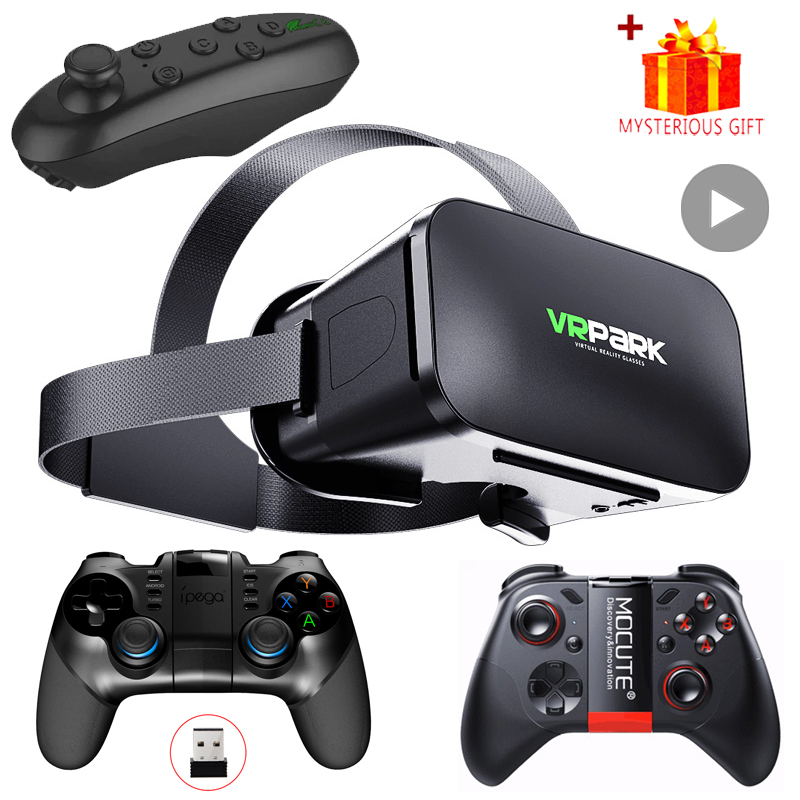 仮想現実ヘルメット VR メガネ 3D ヘッドセット電話レン - Gaming Accessories Bundle のレビューと価格