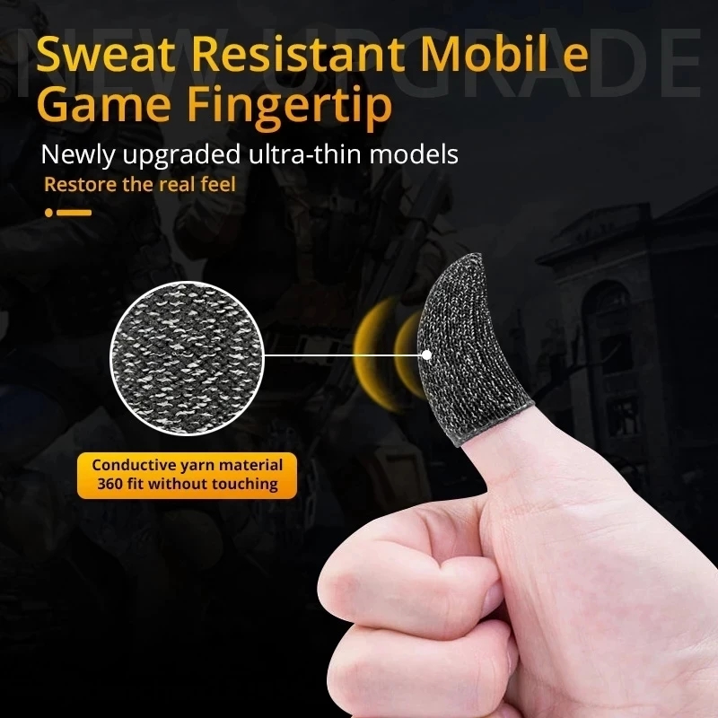 ゲーミングフィンガースリーブ通気性指先 PUBG ゲーム抗汗 - Gaming Accessories Bundle のレビューと価格