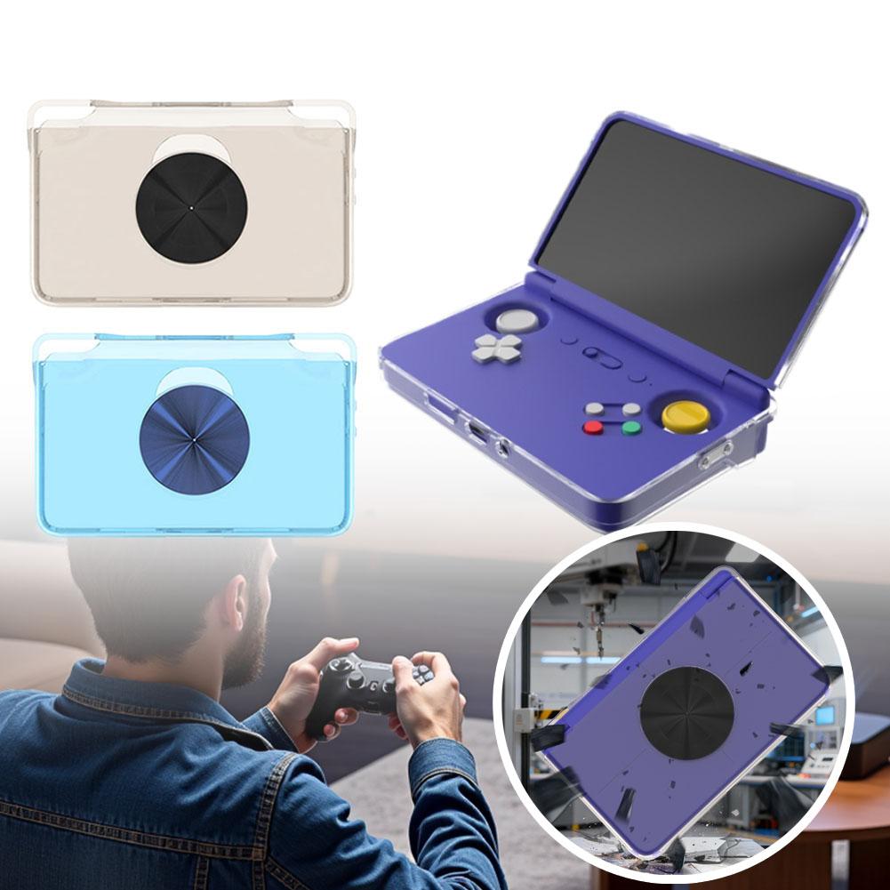 フリップアップハンドヘルドゲームコンソール TPU 保護カバ - Gaming Accessories For Mobile のレビューと価格