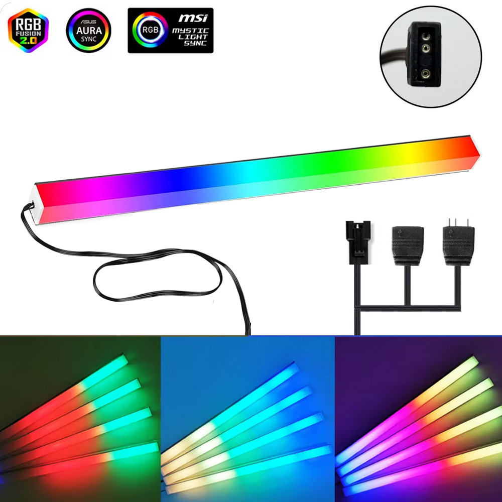 Asus Auraゲーミングケース用5V ARGB 3ピンヘ - Gaming Accessories Led のレビューと価格