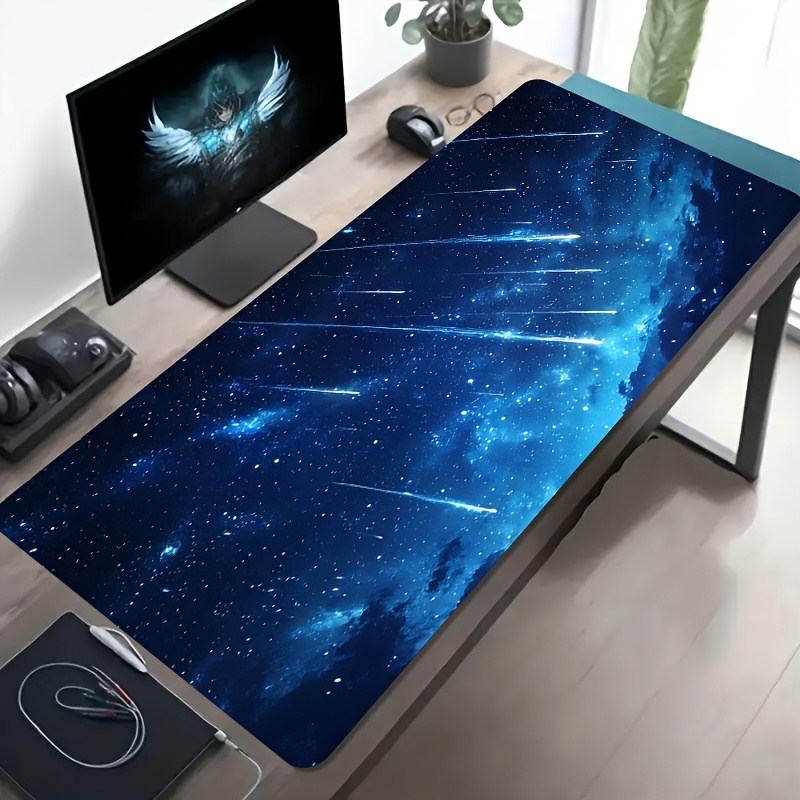 ブランド大型ゲーミングマウスパッド星空デスクマット滑り止め洗 - Gaming Accessories Brands のレビューと価格